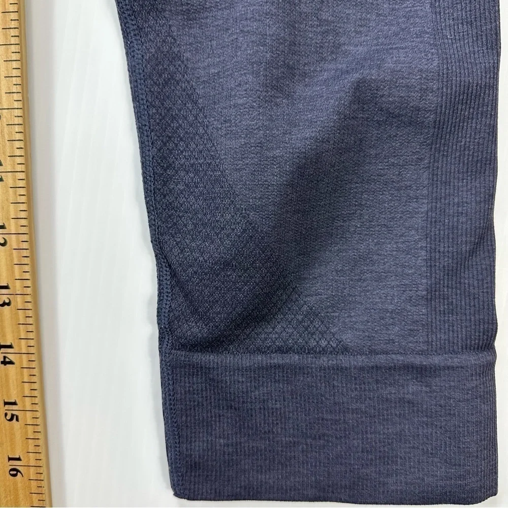 Lululemon Capri Sz S Dark Purple Compression Athletic Yoga